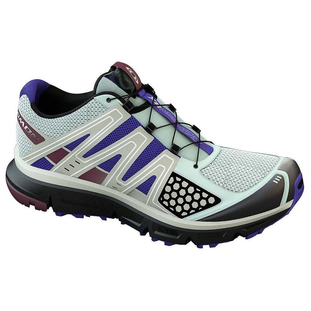 Salomon XR Mission 1 Trail Running Shoes Mesh Outdoor Hiking White US 7